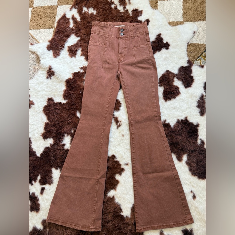 Free People Jayde High Rise Flare Jeans